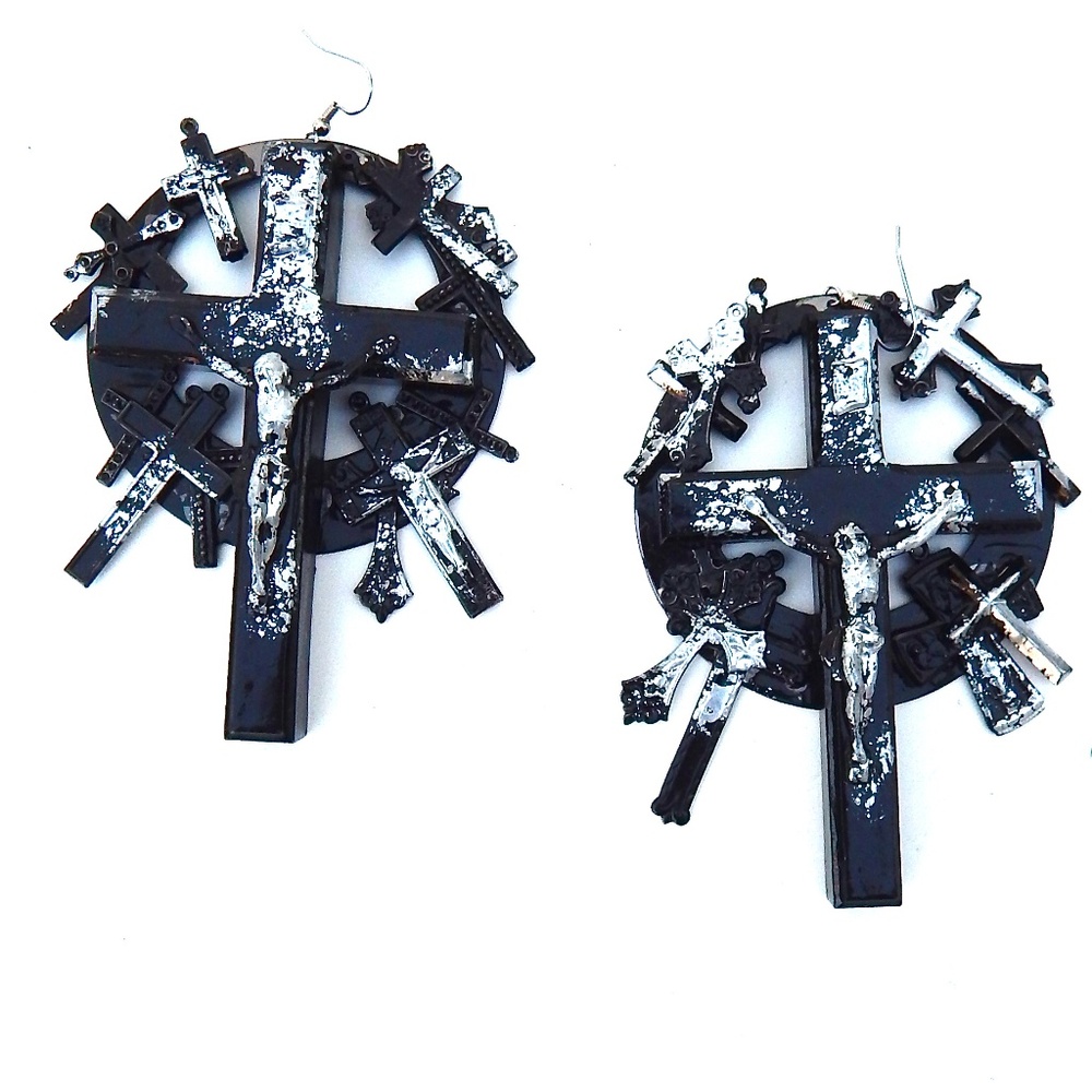 GASOLINE GLAMOUR JUDAS EARRINGS